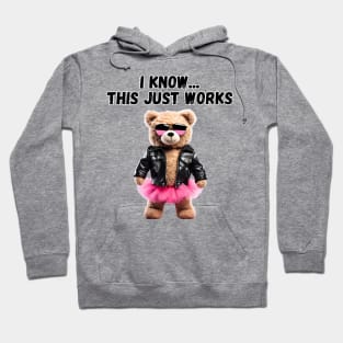 Badass Fashion Teddy Bear Hoodie